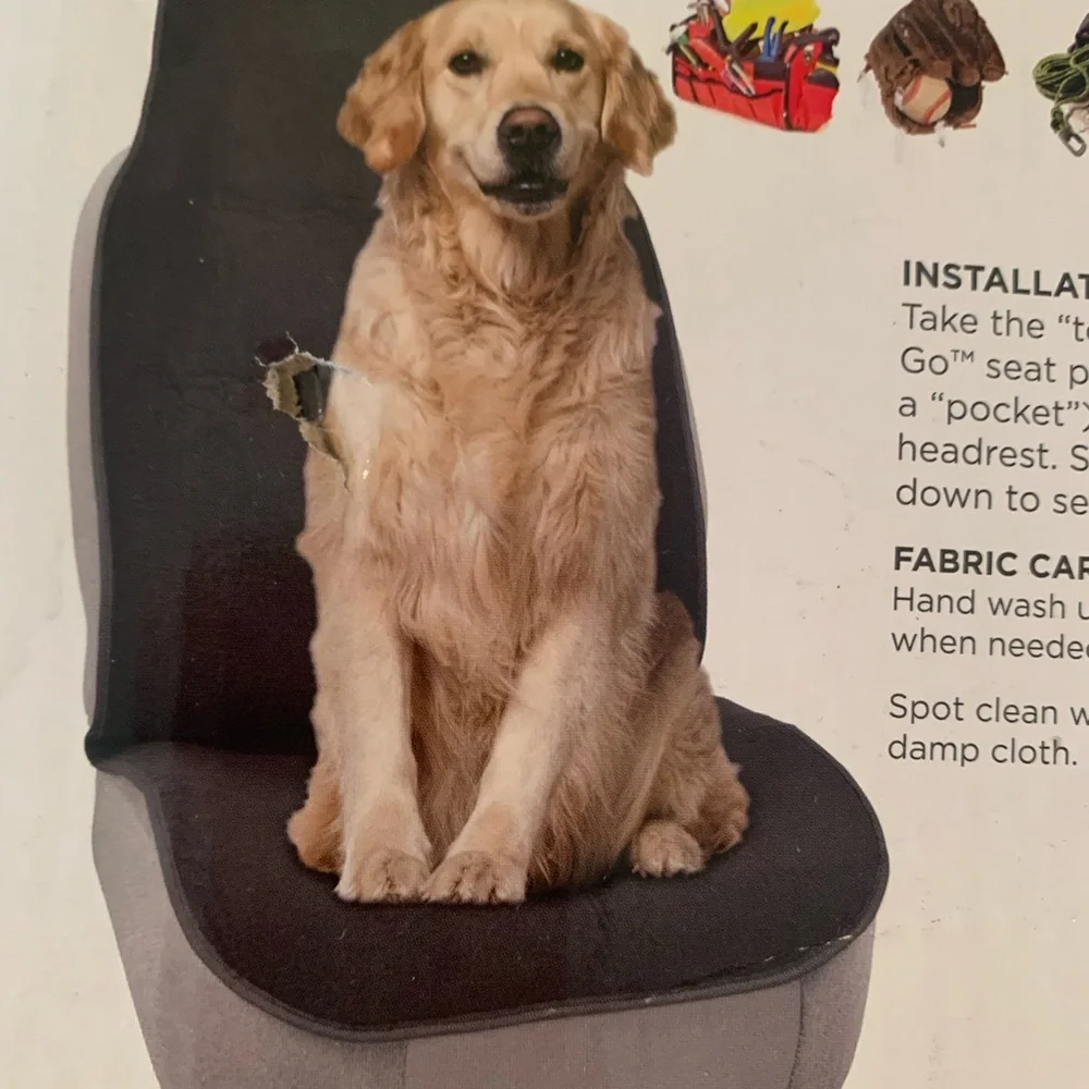BELL Throw & GO Multi-Use Auto Seat Protector Pet Car Seat 56999-8 NEW NWT